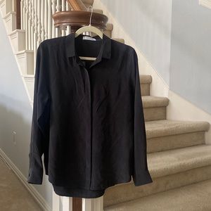 EUC everlane silk blouse M